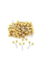 Eşarp Şal Klipsi Gold 6 AdetGold - Tek Ebat