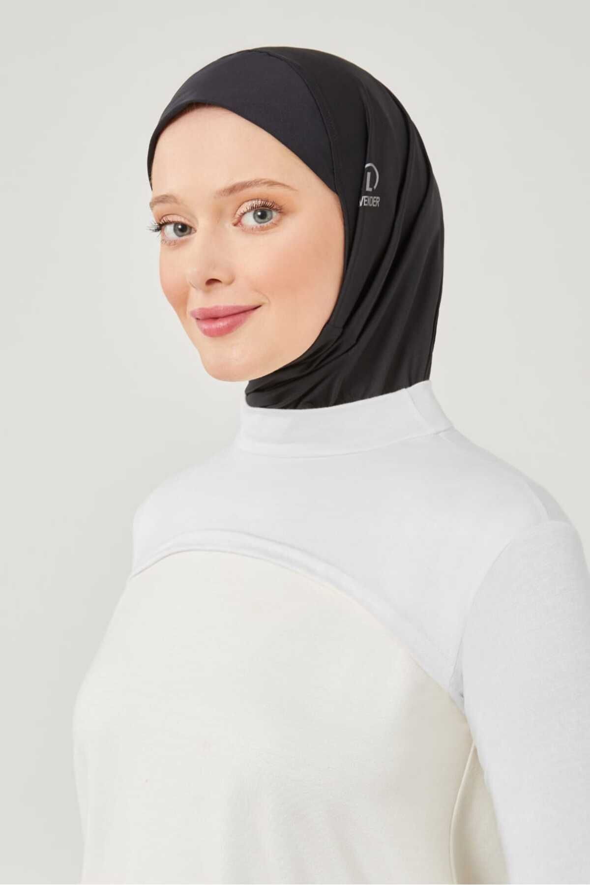 Kadın Tesettür Balıkçı Dik Yaka Boyunluklu Kolluk