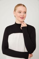 Kadın Tesettür Balıkçı Yakalı Boyunluklu Kolluk