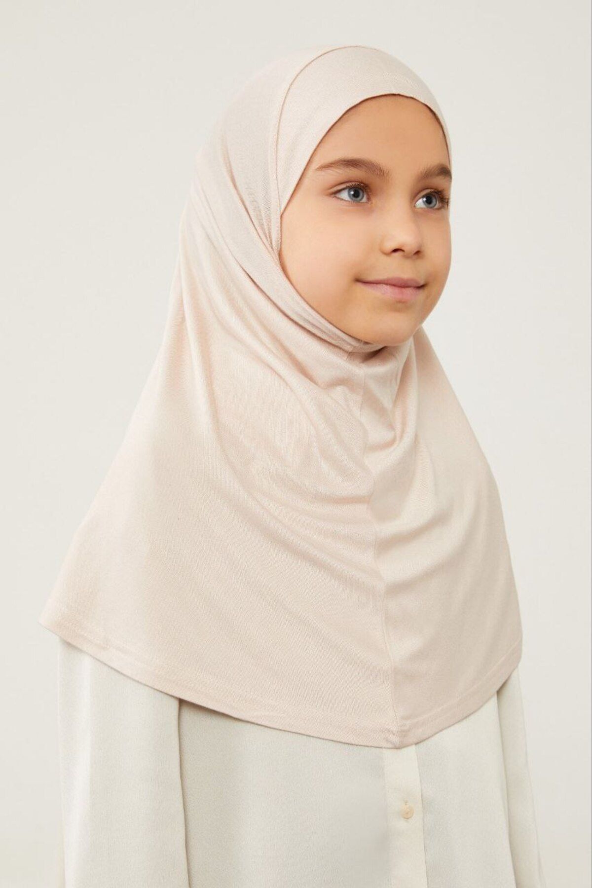 Tesettür Çocuk Namaz Bonesi Eşarbı Şalı Hijabı