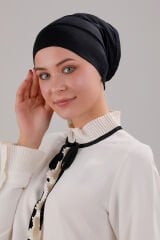 Tesettür Hazır Pratik Geçme Boru Bone