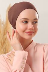 Dikişsiz Penye Bağlamalı Kahverengi - Standart