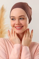 Dikişsiz Penye Bağlamalı Kahverengi - Standart