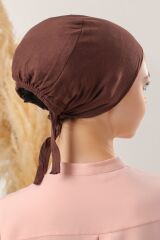 Dikişsiz Penye Bağlamalı Kahverengi - Standart