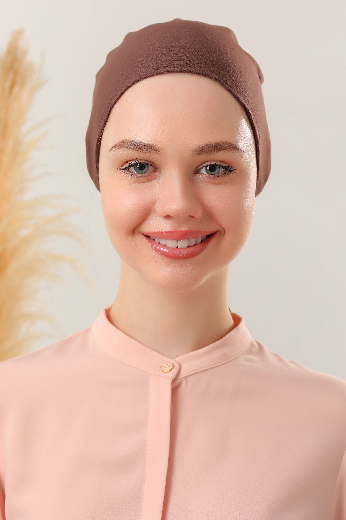 Dikişsiz Penye Bağlamalı Kahverengi - Standart