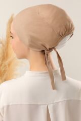 Dikişsiz Penye Bağlamalı Sütlü Kahve - Standart