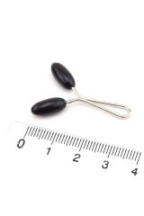 Eşarp Şal Klipsi Arpa 6 Adet Siyah - Tek Ebat