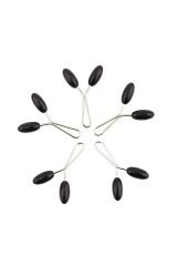 Eşarp Şal Klipsi Arpa 6 Adet Siyah - Tek Ebat