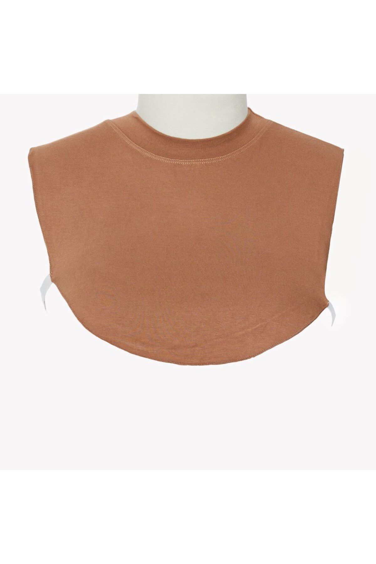 Kadın Tesettür Boyunluk Camel