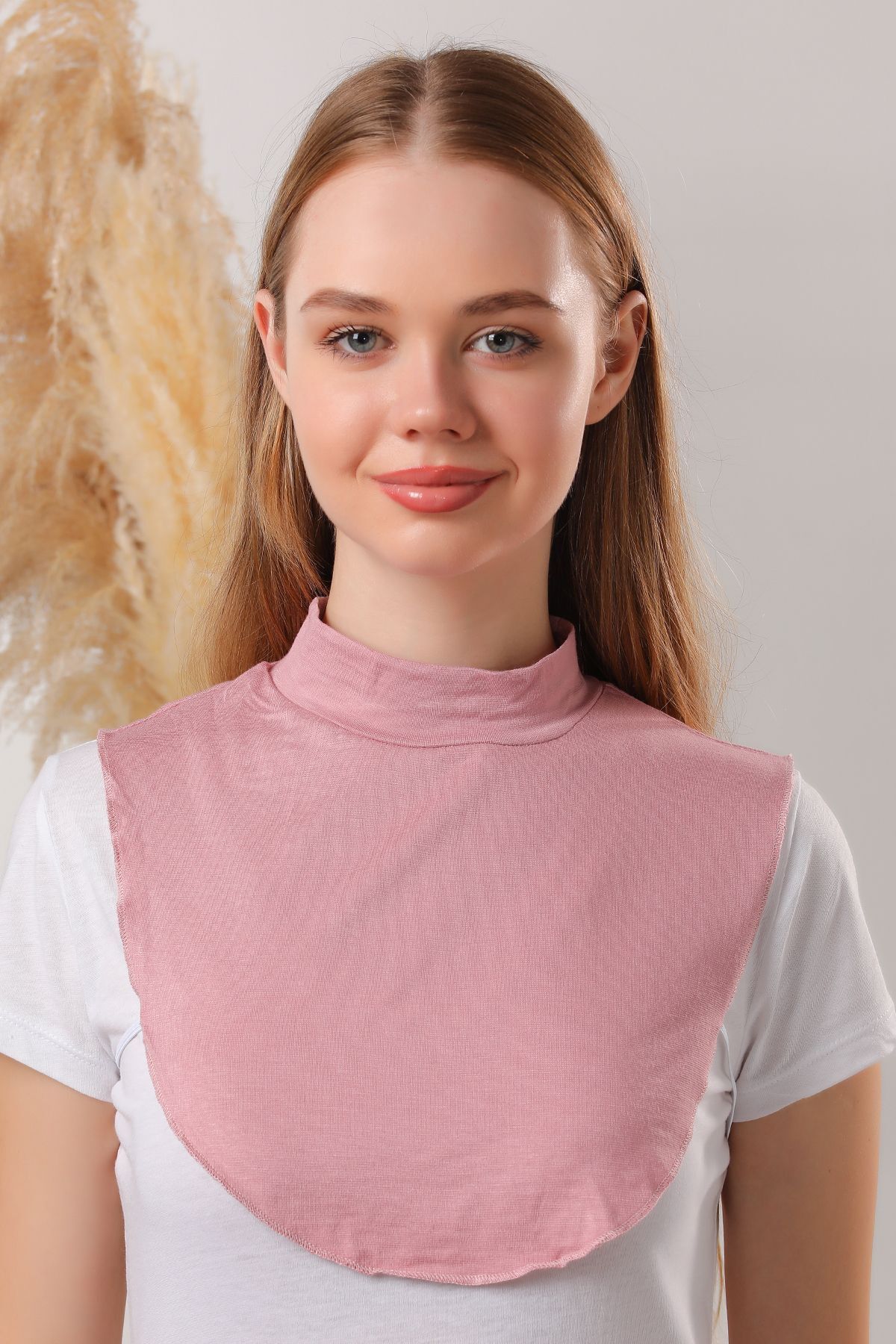 Kadın Tesettür Boyunluk Pudra