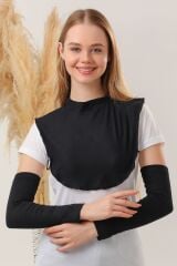 Kadın Tesettür Boyunluk Siyah