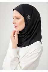 Kadın Tesettür Hijab Spor Bone Siyah