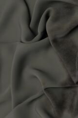 Kadın Tesettür Medine İpeği Şal Haki - Tek Ebat