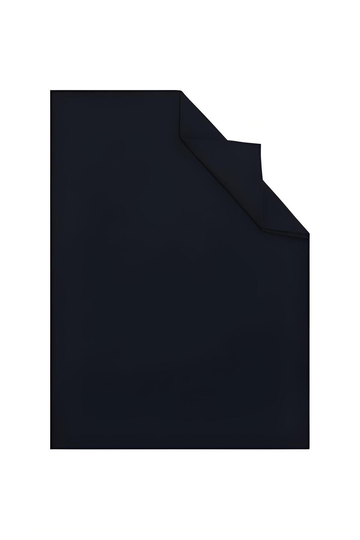 Kadın Tesettür Medine İpeği Şal Lacivert - Tek Ebat