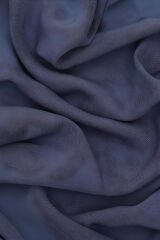 Kadın Tesettür Medine İpeği Şal Mavi - Tek Ebat