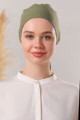 Dikişsiz Penye Bağlamalı Haki - Standart