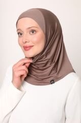 Kadın Tesettür Cimafit Nefes Alan Hazır Pratik Hijab Bone