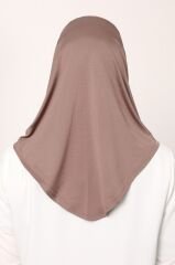 Kadın Tesettür Cimafit Nefes Alan Hazır Pratik Hijab Bone Vizon