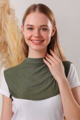 Tesettür Boyunluk Haki - Standart