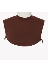 Tesettür Boyunluk Kahverengi - Standart