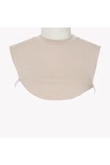 Tesettür Boyunluk Krem - Standart