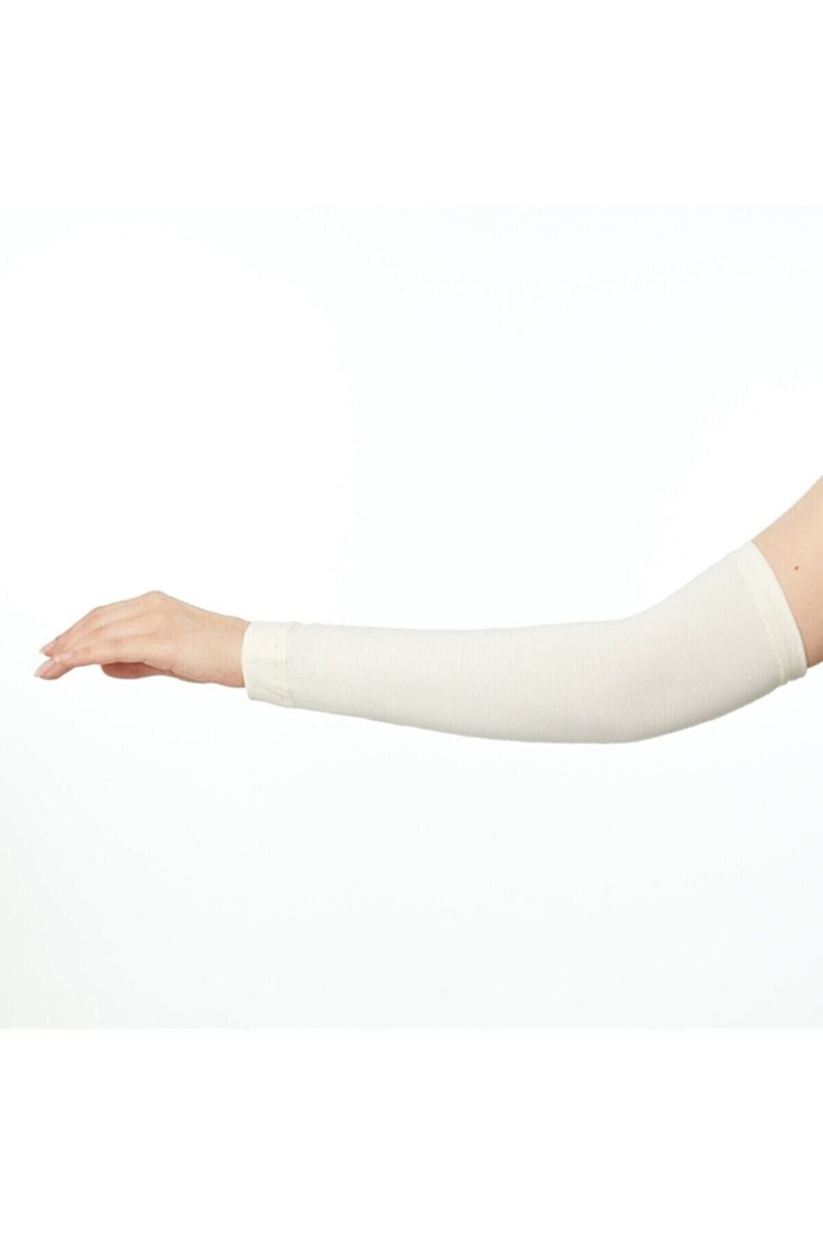 Kadın Tesettür Kolluk Krem - Standart