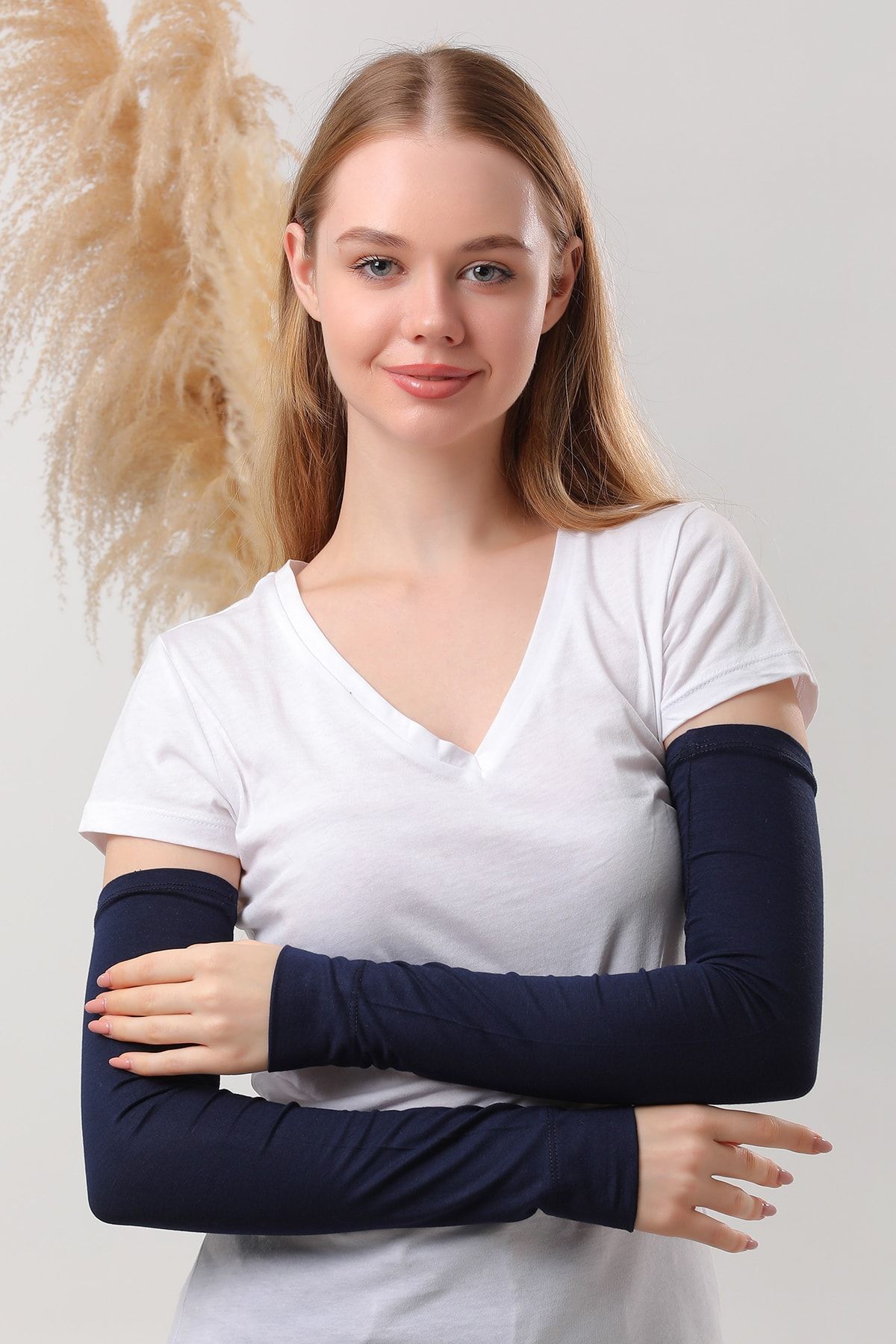 Kadın Tesettür Kolluk Lacivert - Standart