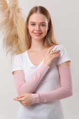 Kadın Tesettür Kolluk Pudra - Standart