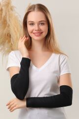 Kadın Tesettür Kolluk Siyah - Standart